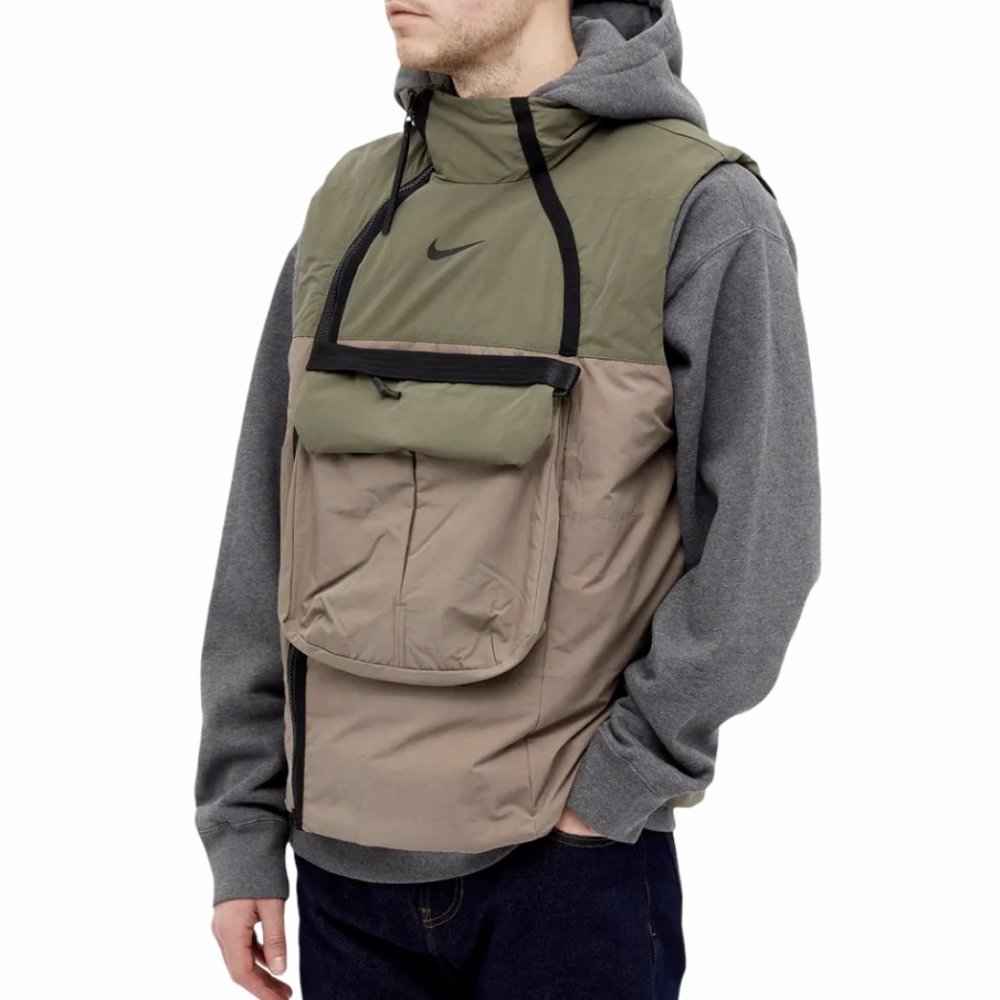 Nike Sportswear Tech Pack Synthetic-Fill Vest Men's Olive Black CU3766-081